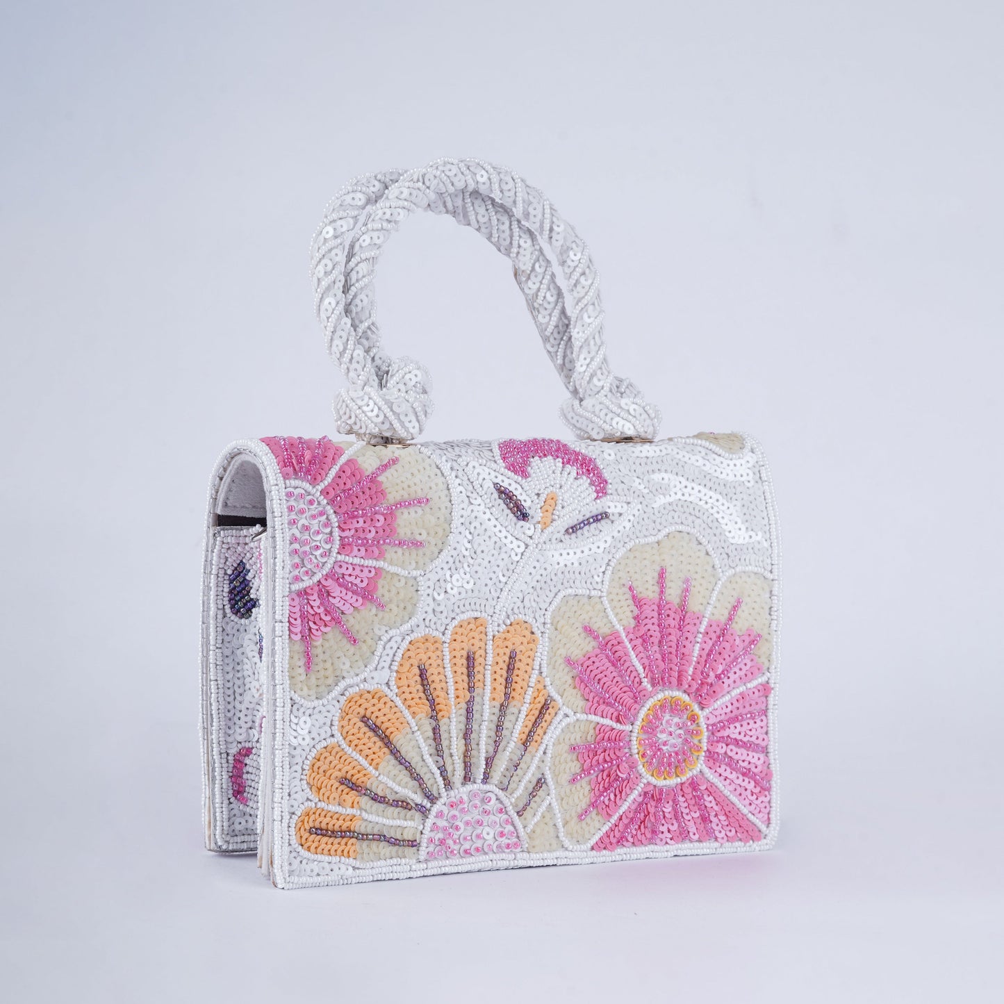 Handmade mini bridal bag – embellished purse ideal for Indian brides to carry essentials in style